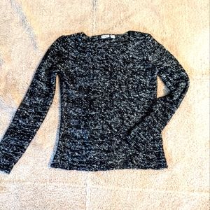 CATO Women's Sequin Knitted Sweater with glitter